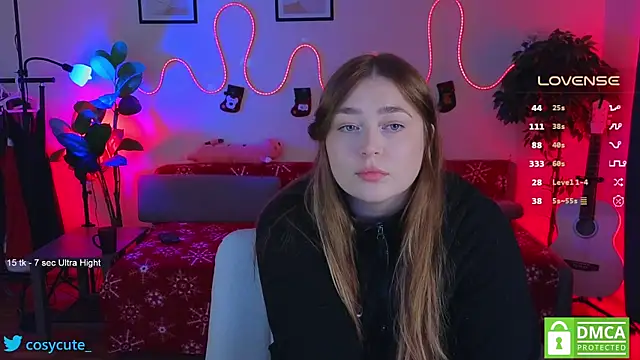 Snapshot of cosycute_ chatting on December 8, 2024, 7:05 am cosycute online show from December 8, 2024, 7:05 am