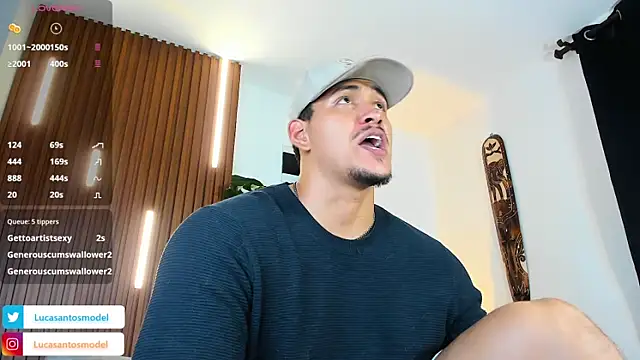 lucasanto  online show from March 27, 2026, 8:26 am