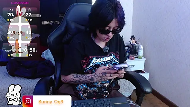 Bunny O online show from May 27, 2026, 11:56 pm