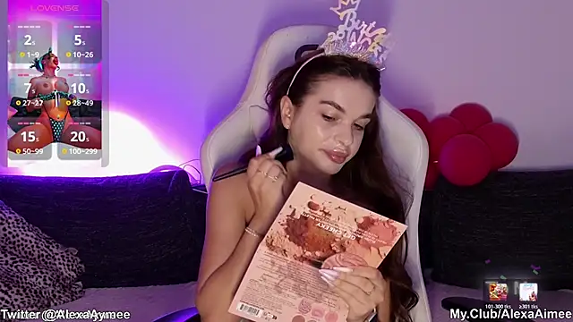 AlexaAimee online show from April 8, 2026, 6:37 am