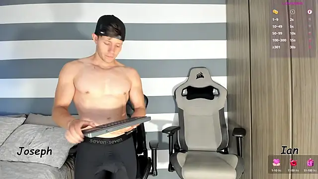 ianandjosephx online show from September 21, 2025, 11:26 am