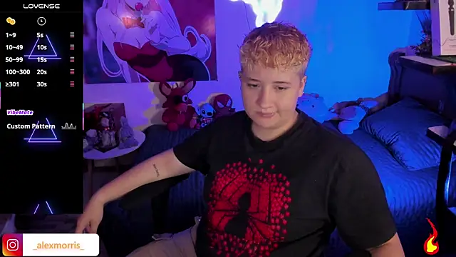  AlexMorris online show from October 9, 2025, 8:59 am