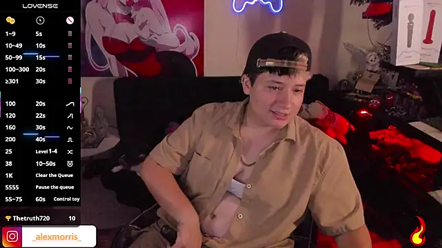  AlexMorris online show from October 30, 2025, 7:06 am