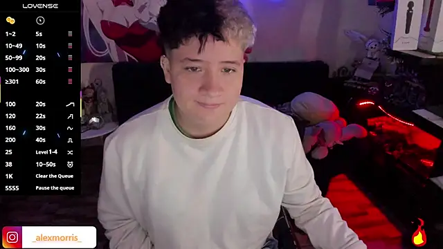  AlexMorris online show from November 15, 2025, 4:05 am