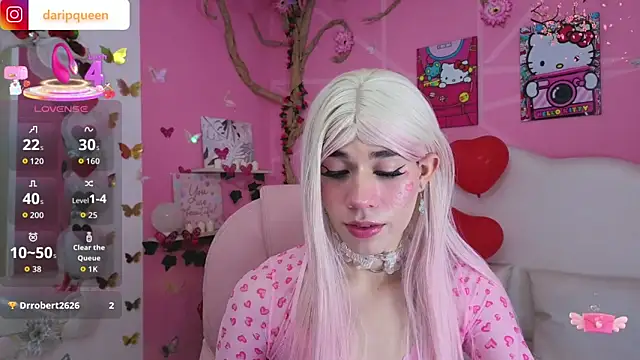 DaripQueen online show from February 21, 2026, 2:41 pm