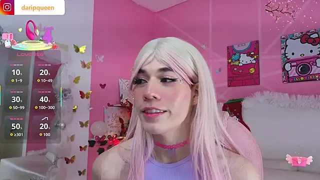 DaripQueen online show from January 8, 2026, 2:23 pm