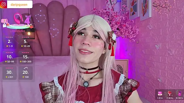 DaripQueen online show from April 28, 2026, 1:48 pm