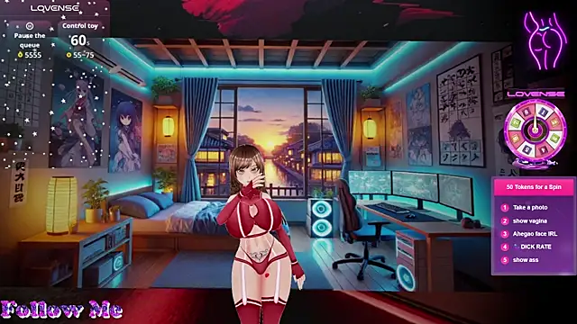 Hanaedamngirl online show from December 1, 2025, 12:55 am