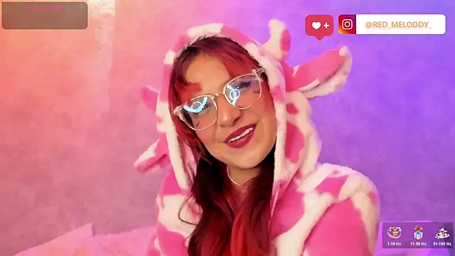 RedMeloddy online show from March 3, 2026, 12:17 am