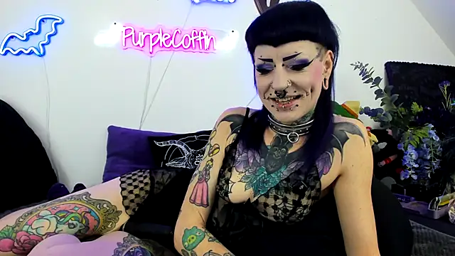 Purple Coffin666 online show from April 10, 2026, 11:17 am