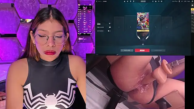 LunaAridi online show from March 27, 2026, 9:49 pm