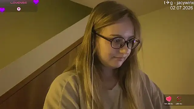 Snapshot of JacyWinslat chatting on July 2, 2026, 2:45 pm JacyWinslat online show from July 2, 2026, 2:45 pm