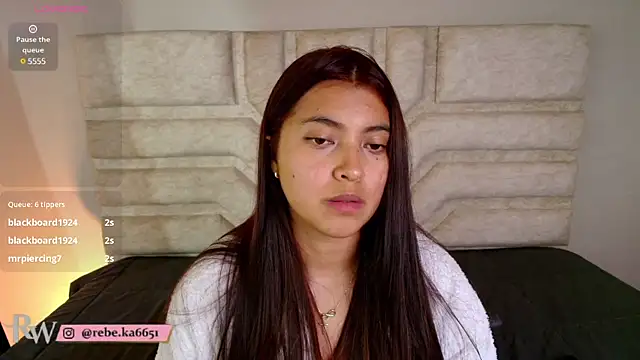 Rebeca Williams  online show from March 12, 2025, 12:42 am