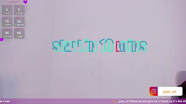 juanmiss online show from October 15, 2025, 10:01 am