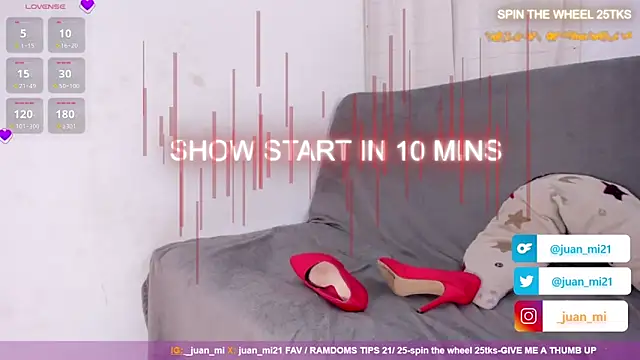 juanmiss online show from December 15, 2025, 7:09 pm