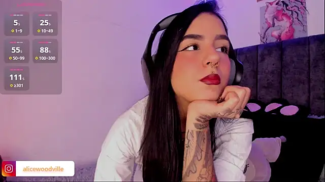 Alice woodville online show from February 18, 2025, 4:36 pm