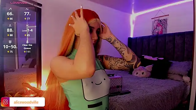 Alice woodville online show from February 27, 2025, 7:26 pm