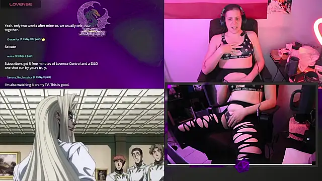 Snapshot of Rae-Suon chatting on February 7, 2025, 8:22 am Rae-Suon online show from February 7, 2025, 8:22 am