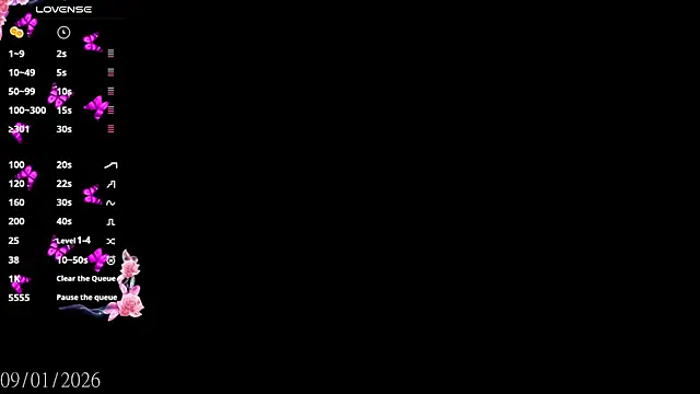 Bylie Hills online show from January 10, 2026, 9:10 pm