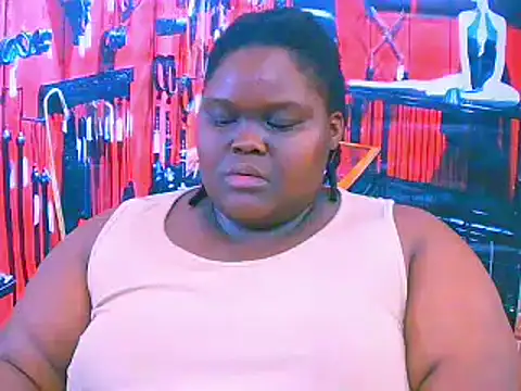 Snapshot of EbonyHotBuns chatting on October 25, 2025, 8:20 pm EbonyHotBuns online show from October 25, 2025, 8:20 pm