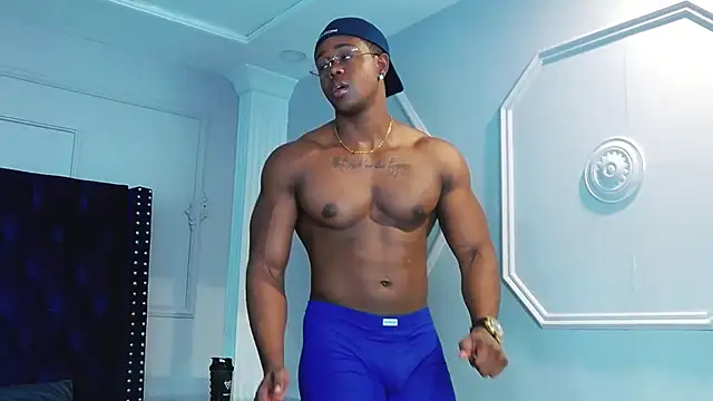 AdonisKnight online show from January 23, 2025, 3:43 pm