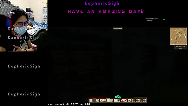 Snapshot of EuphoricSigh chatting on May 25, 2026, 1:38 am EuphoricSigh online show from May 25, 2026, 1:38 am