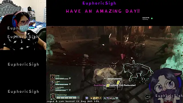 Snapshot of EuphoricSigh chatting on July 4, 2026, 8:13 pm EuphoricSigh online show from July 4, 2026, 8:13 pm