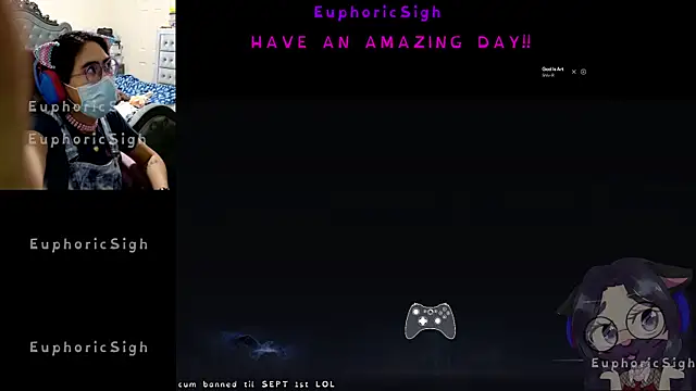Snapshot of EuphoricSigh chatting on May 19, 2026, 9:44 pm EuphoricSigh online show from May 19, 2026, 9:44 pm