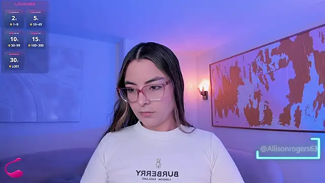 AllisonRogersX online show from April 20, 2026, 11:02 am