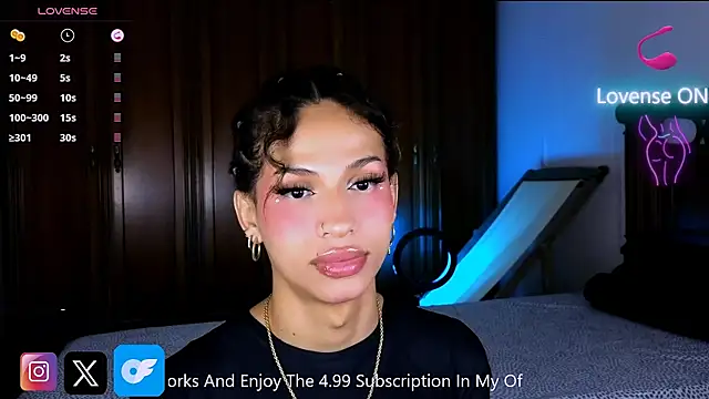 Snapshot of Abby_bella09 chatting on October 19, 2025, 8:06 am Abby bella09 online show from October 19, 2025, 8:06 am