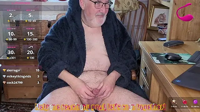 Adamdaddybear online show from February 22, 2026, 9:44 am