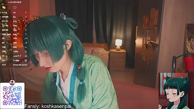 Snapshot of koshkasenpai chatting on October 4, 2025, 11:34 am koshkasenpai online show from October 4, 2025, 11:34 am