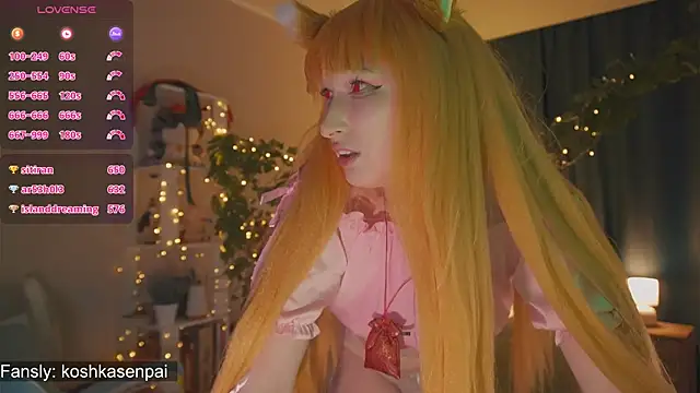 Snapshot of koshkasenpai chatting on March 21, 2025, 5:21 am koshkasenpai online show from March 21, 2025, 5:21 am