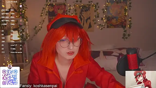 Snapshot of koshkasenpai chatting on October 11, 2025, 11:44 am koshkasenpai online show from October 11, 2025, 11:44 am