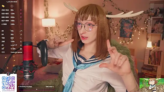 koshkasenpai online show from February 20, 2026, 3:36 am