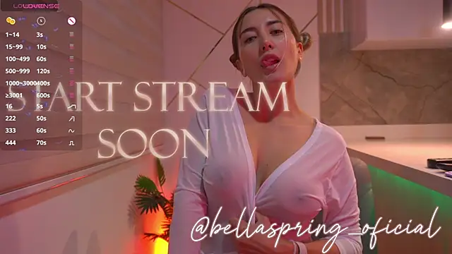 b3llaspringg online show from May 31, 2026, 11:05 pm