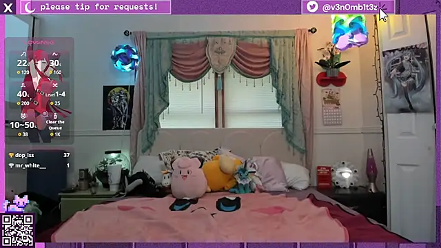 v3n0mb1t3z online show from September 12, 2025, 9:47 pm