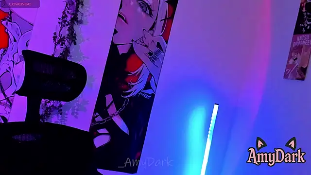  AmyDark online show from April 15, 2026, 8:20 pm