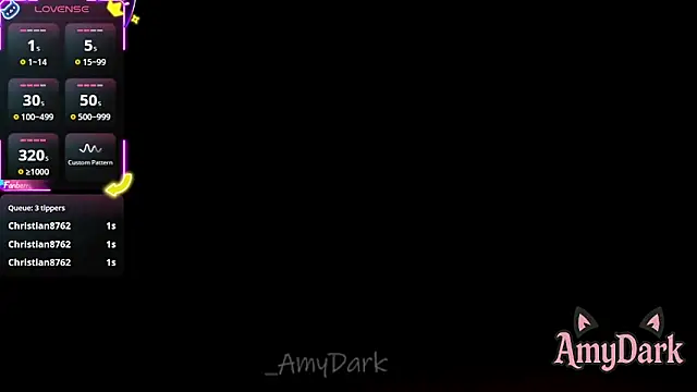 Snapshot of _AmyDark chatting on October 22, 2025, 2:22 am AmyDark online show from October 22, 2025, 2:22 am