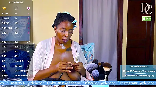Snapshot of dchcco chatting on July 2, 2026, 7:20 pm dchcco online show from July 2, 2026, 7:20 pm