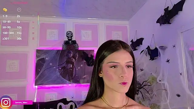 Snapshot of Sammyblaer chatting on October 17, 2025, 9:05 pm Sammyblaer online show from October 17, 2025, 9:05 pm