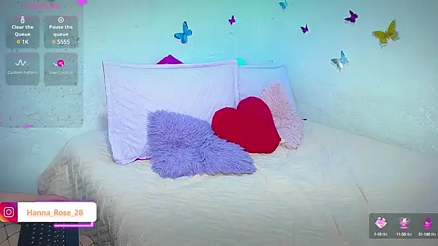 hanna rose 28  online show from January 23, 2025, 3:22 pm