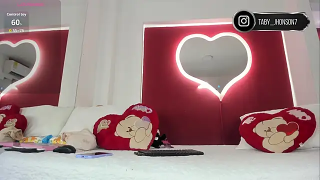 TabyJhonson online show from March 7, 2026, 1:05 pm