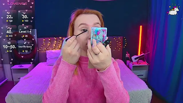 AliceBYKiss online show from February 22, 2026, 12:18 pm