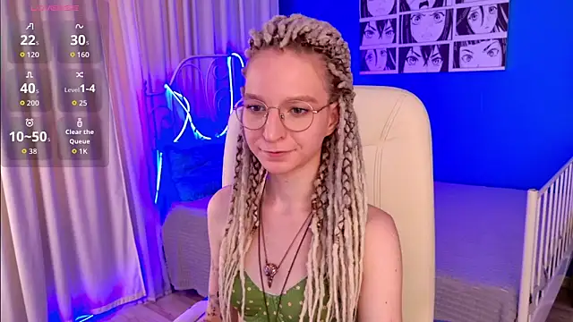 Snapshot of VioletShine chatting on July 23, 2026, 1:08 pm VioletShine online show from July 23, 2026, 1:08 pm