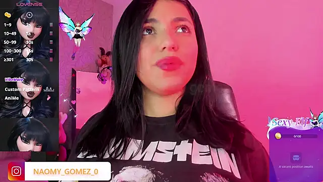 Naomy veracruz  online show from April 18, 2026, 8:31 pm