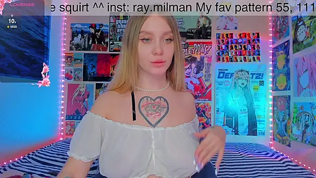 Snapshot of AliceMilman chatting on February 6, 2025, 12:37 pm AliceMilman online show from February 6, 2025, 12:37 pm