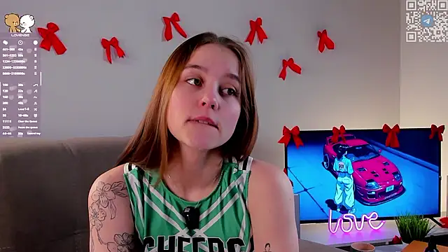 FalineDowlen online show from February 20, 2026, 1:46 am