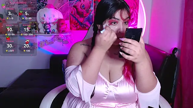 Snapshot of Pinky-Flower chatting on September 23, 2025, 6:48 pm Pinky-Flower online show from September 23, 2025, 6:48 pm