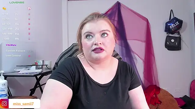 Queensamantha777 online show from September 21, 2025, 11:32 pm